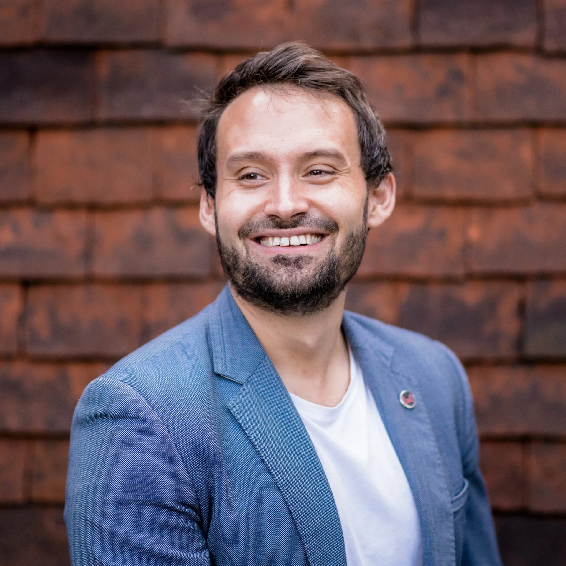 Richard Ahlfeld smiling at us.